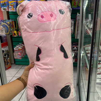 Almohadón alargado cerdito