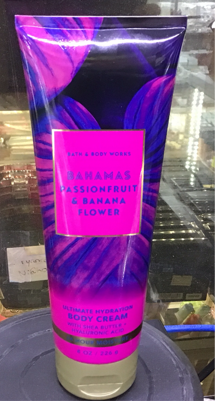 Crema bath and body works Bahamas passionfruits