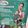 Baby Basics Portabebé con asiento de cadera para niño Rosado
