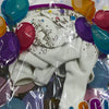 Globos primera comunión blancos
