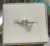 Anillo plata rodinada