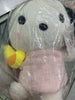 Peluche sonrió