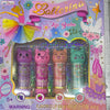 Set de labiales para niña Gatos