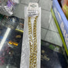 Cadena acero dorado