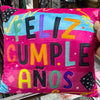 Almohada rosada “Feliz Cumpleaños “