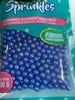 Confitura perla azul grande