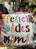 Almohadón felicidades mamá