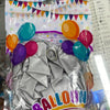 Globos látex #12. Chrome Silver