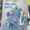 Globos Blue Party Mix 14pcs
