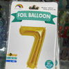 Globo #7 17” Dorado