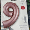 Anagram Globo 9 oro rosa de 34”
