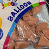 Globo látex #12 retro Bean
