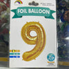 Mcolor Balloon #9 17” Dorado y plateado