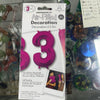 Globo Anagram #3 16” fucsia