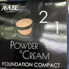 Crema y polvos amuse soft beige #2 2en1