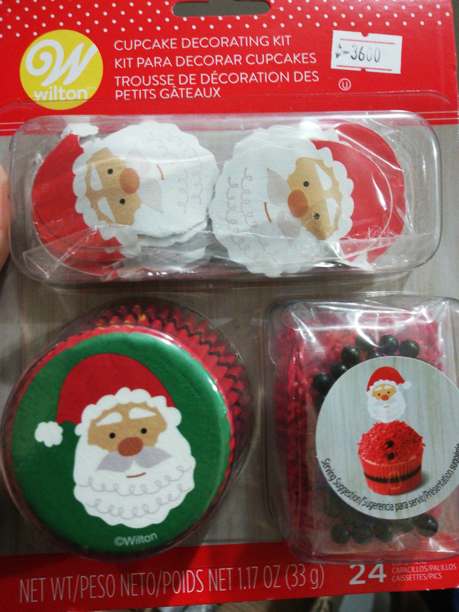 Capsulas decoración Santa Claus