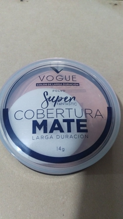 polvos vogue natural super cobertura mate