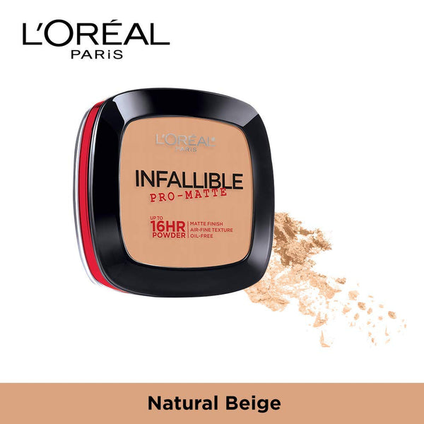 Base de maquillaje Infallible Pro-Matte L'Oréal Paris, Tono 104 Golden Beige