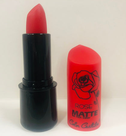 Rose matte labial en barra