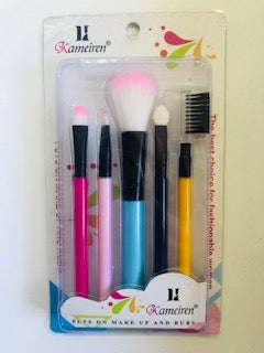 set de brochas pequenas 6 piezas