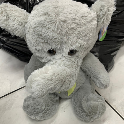 Peluche elefante lazo amarillo