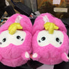 Pantufla búho rosado boulevard