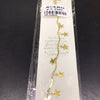 Pulsera acero dorado estrellas