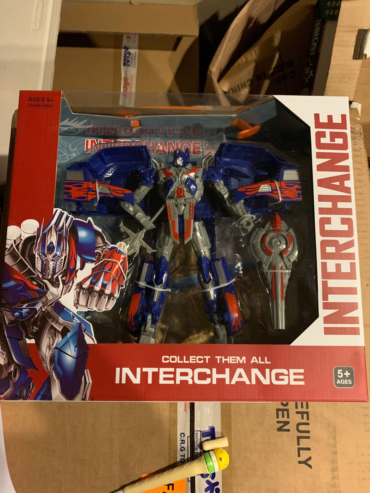 Transformer Interchange Optimus Prime