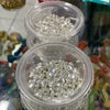 Confitura mini corazones plateados