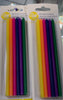 Candelas Wilton largas multicolor