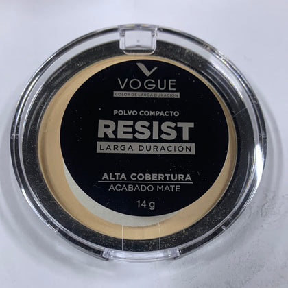 Polvo Vogue resist larga duración porcelana