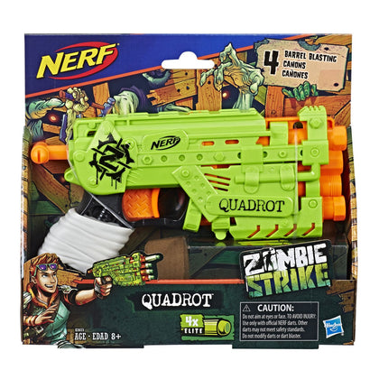 Pistola Nerf Zombie Strike Quadrot