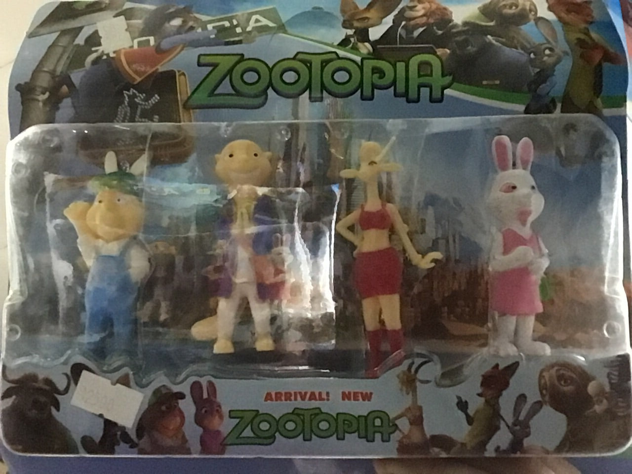 Zootopia figuras set de 4
