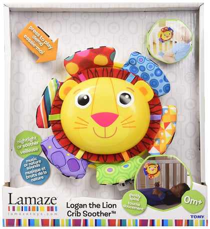 Logan the Lion  Crib Soother  Lazame