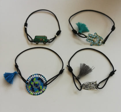 Pulseras colores